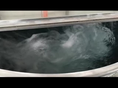 65 आरपीएम SUS304 तरल डिटर्जेंट विनिर्माण मशीन 500L तरल रासायनिक मिक्सर