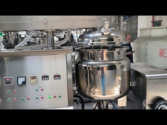 स्वचालित वैक्यूम होमोजेनइज़र मशीन फ्रेम प्रकार स्क्रैपर ब्लेंडर त्वचा देखभाल के लिए शरीर लोशन के लिए