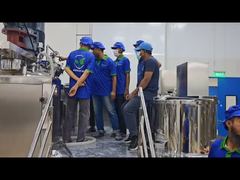 100L-1000L वैक्यूम टूथपेस्ट बनाने की मशीन टूथपेस्ट उत्पादन उपकरण के लिए उपयुक्त